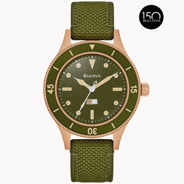 Reloj Bulova Hombre (98A324) MIL SHIPS - Imagen 2