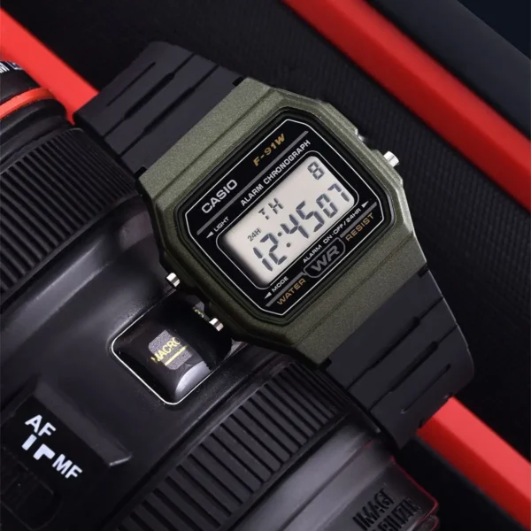 Reloj para Hombre CASIO (F-91WM-3A)