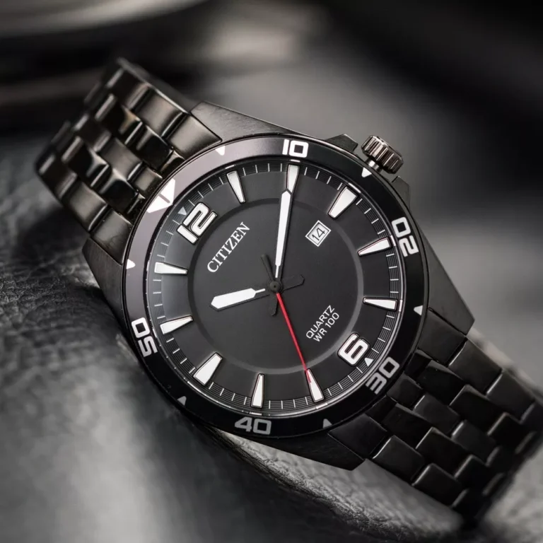 CITIZEN  (BI5055-51E) QUARTZ ALL BLACK