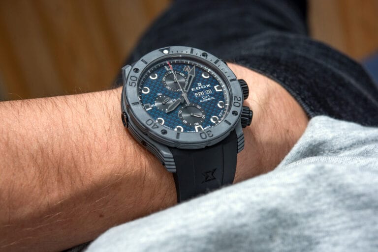 RELOJ EDOX CO-1 CARBON AUTOMATICO ( 01125-CLNGN-BUNN)