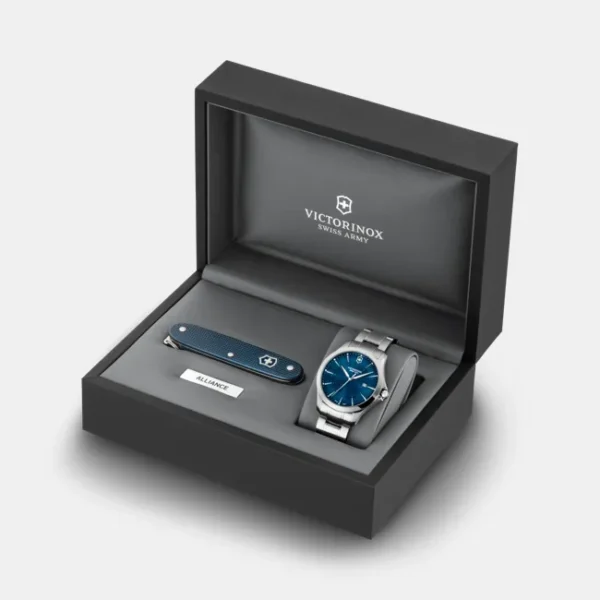 Reloj Victorinox (241910.1) JUEGO DE RELOJ ALLIANCE CON NAVAJA SUIZA - Imagen 5