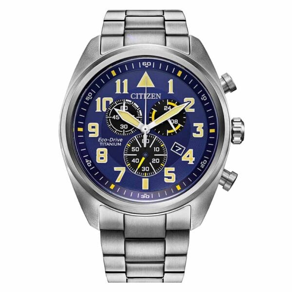 CITIZEN CRONOGRAFO SUPER TITANIUM (AT2480-57L) WEEKENDER MENS