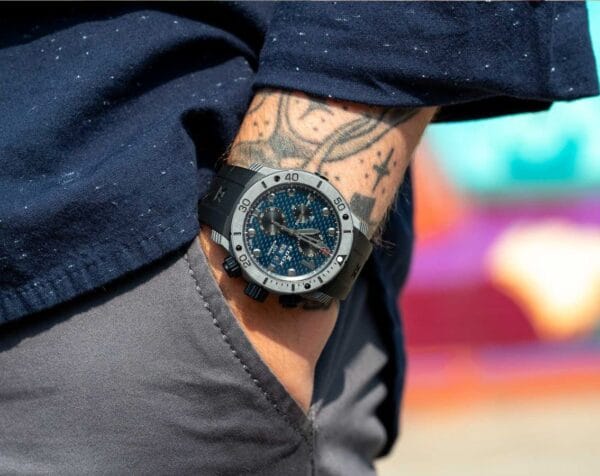 RELOJ EDOX CO-1 CARBON AUTOMATICO ( 01125-CLNGN-BUNN) - Imagen 10