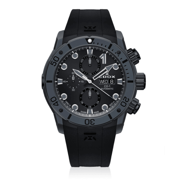 RELOJ EDOX CRONORALLY AUTOMATICO (01125 CLNGN NING) CARBON - Imagen 2