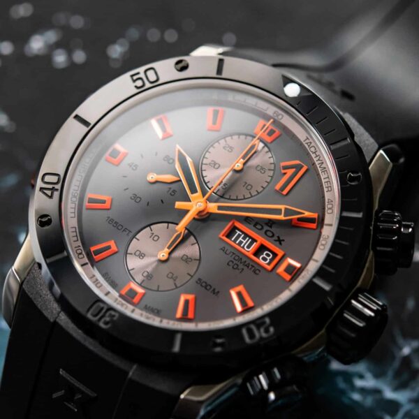 RELOJ EDOX CRONORALLY AUTOMATICO (01128 37GNNOCA GNO) TITANIO