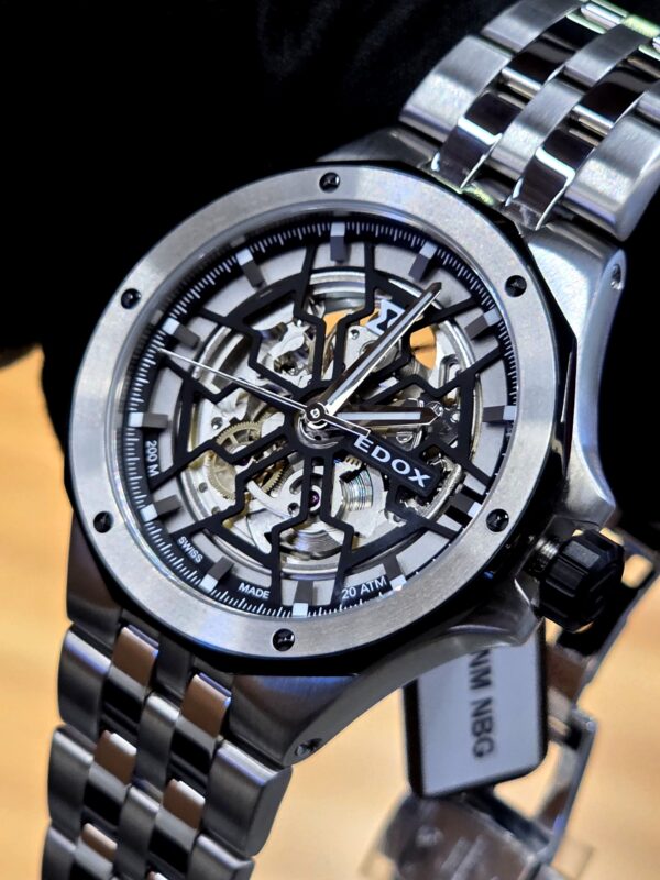 RELOJ EDOX DELFIN The Original MECANO AUTOMATIC (85303 3NM NGB) - Imagen 7