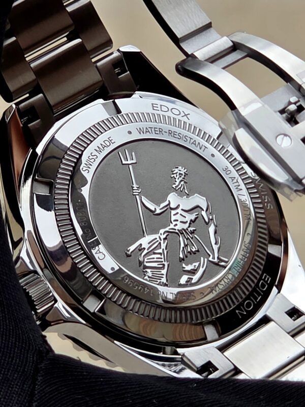 RELOJ EDOX NEPTUNIAN GRANDE RESERVE  (80801 3VM VDN) DATE AUTOMATIC - Imagen 2