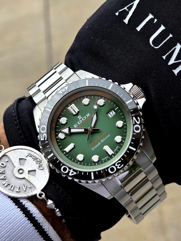 RELOJ EDOX NEPTUNIAN GRANDE RESERVE  (80801 3VM VDN) DATE AUTOMATIC