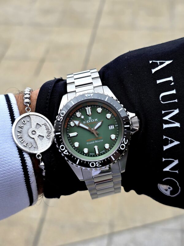 RELOJ EDOX NEPTUNIAN GRANDE RESERVE  (80801 3VM VDN) DATE AUTOMATIC - Imagen 5
