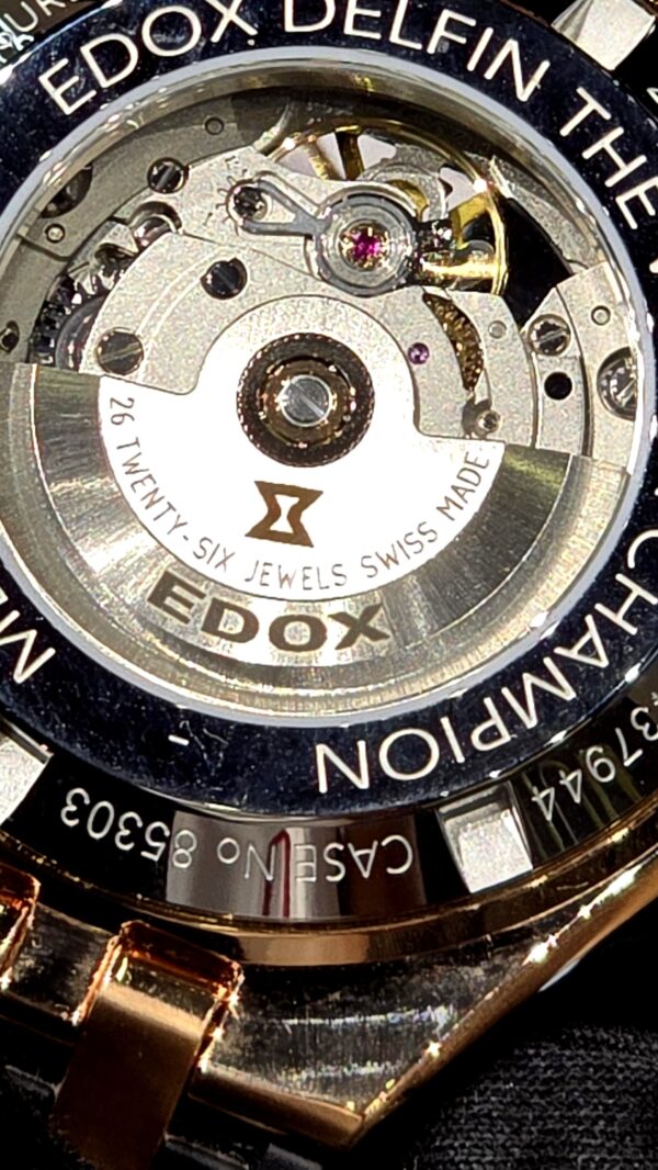 RELOJ EDOX DELFIN MECANO AUTOMATIC (85303 357RN NRN) - Imagen 8