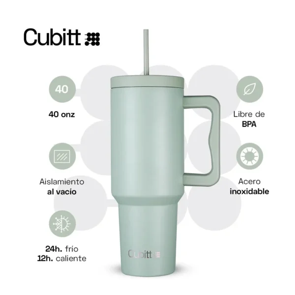 Termo Cubitt TUMBLER (CTTUMB3M) MINT GREEN - Imagen 5