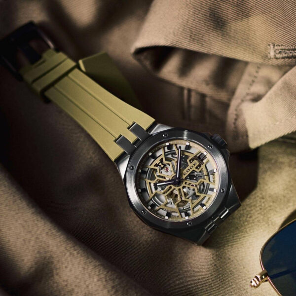 RELOJ EDOX DELFIN MECANO (85303 357GNCAV VONB) AUTOMATIC - Imagen 4