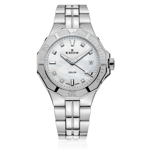RELOJ EDOX DELFIN THE ORIGINAL (53020 3M NADN) DIVER DATE LADY - Imagen 2