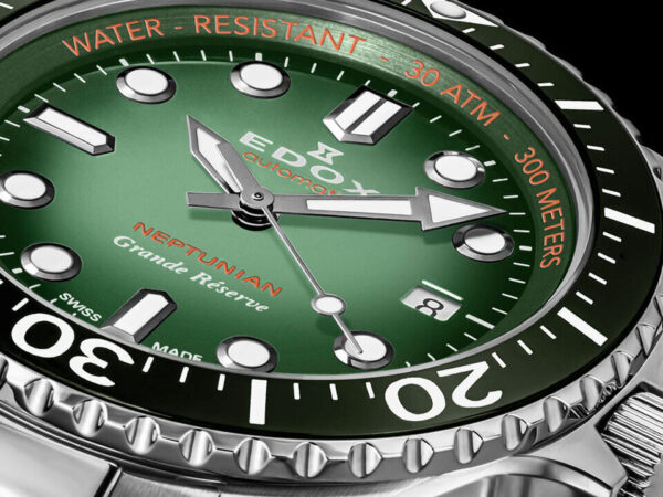 RELOJ EDOX NEPTUNIAN GRANDE RESERVE  (80801 3VM VDN) DATE AUTOMATIC - Imagen 10