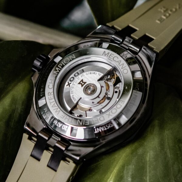 RELOJ EDOX DELFIN MECANO (85303 357GNCAV VONB) AUTOMATIC - Imagen 2