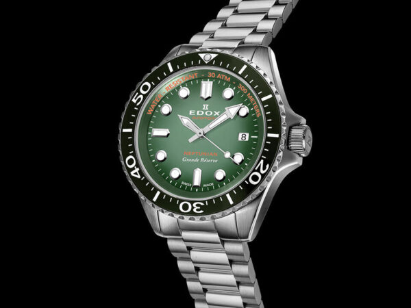 RELOJ EDOX NEPTUNIAN GRANDE RESERVE  (80801 3VM VDN) DATE AUTOMATIC - Imagen 7