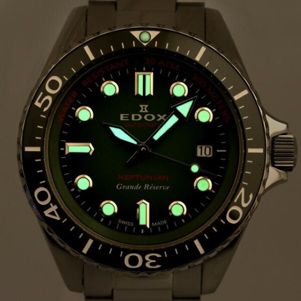 RELOJ EDOX NEPTUNIAN GRANDE RESERVE  (80801 3VM VDN) DATE AUTOMATIC - Imagen 13