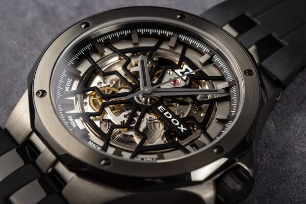 RELOJ EDOX DELFIN MECANO (85303 357GN NGN) AUTOMATIC - Imagen 4