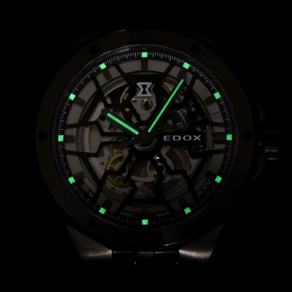 RELOJ EDOX DELFIN MECANO (85303 357GN NGN) AUTOMATIC - Imagen 7