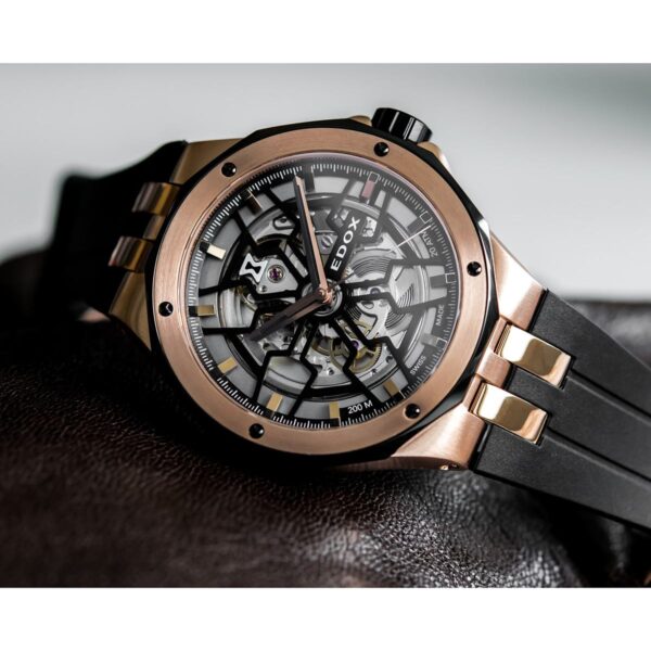 RELOJ EDOX DELFIN MECANO (85303 357GR NRN) AUTOMATIC - Imagen 4