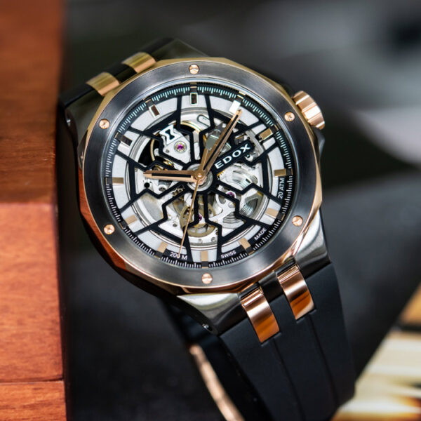 RELOJ EDOX DELFIN MECANO (85303 357GR NRN) AUTOMATIC - Imagen 3