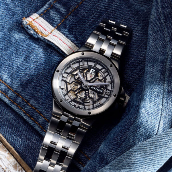 RELOJ EDOX DELFIN The Original MECANO AUTOMATIC (85303 3NM NGB) - Imagen 2