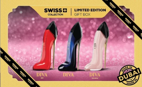 Perfume Set Diva Swiss Collection 3 Piezas