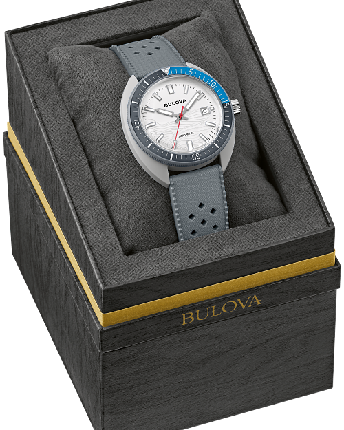 RELOJ BULOVA  ESNORQUEL (98B449) GRAN TIBURON BLANCO