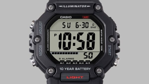 Reloj Casio Digital (AE-1600H-1AVDF) - Imagen 4