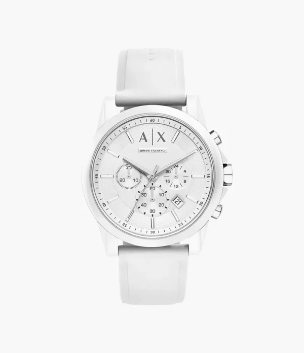 RELOJ ARMANI EXCHANGE (AX1325) CRONOGRAFO BLANCO OUTERBANKS - Imagen 3