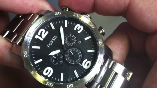 Reloj Fossil (JR1353) Nate Cuarzo Acero Inoxidable - Imagen 2