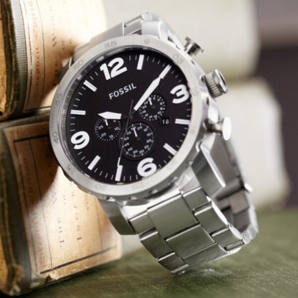 Reloj Fossil (JR1353) Nate Cuarzo Acero Inoxidable