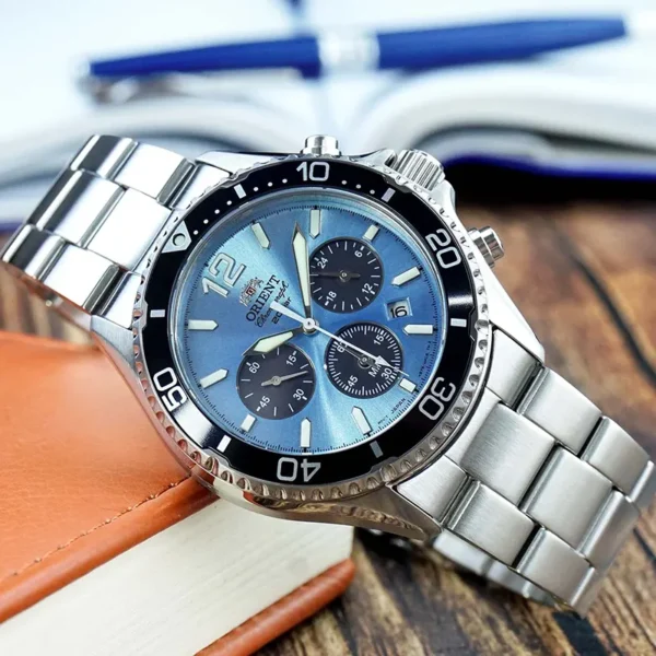 Reloj Orient (RA-TX0206L) Deportivo de Cuarzo, Correa de Metal - 42,8 mm