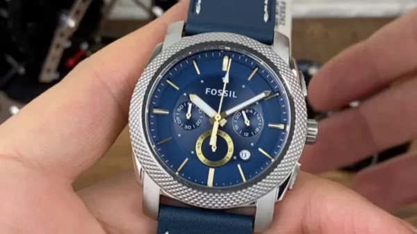 Reloj Fossil (FS5262) Machine Cronógrafo Esfera azul