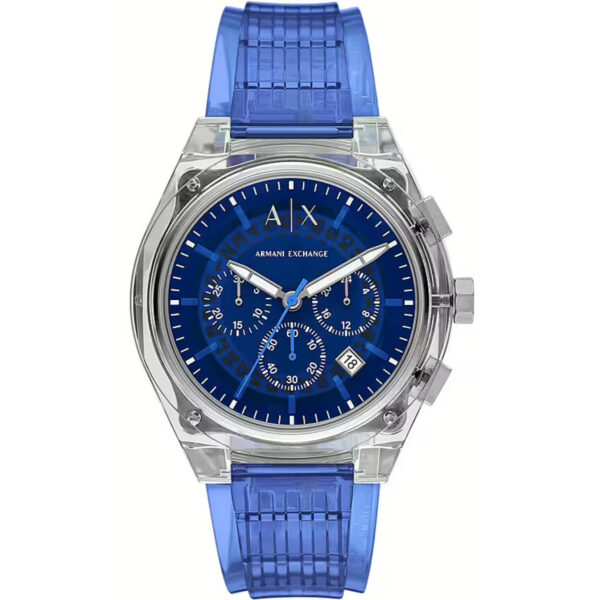 RELOJ ARMANI EXCHANGE RAFAEL (AX4166) CRONOGRAFO AZUL - Imagen 2