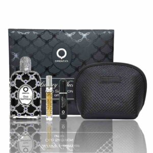 Perfume Orientica Set Oud Saffron Edp 80Ml + Edp 10Ml + Atomizador + Neceser