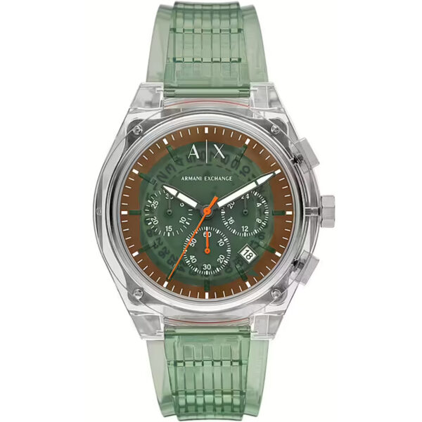 RELOJ ARMANI EXCHANGE RAFAEL (AX4165) CRONOGRAFO VERDE - Imagen 2
