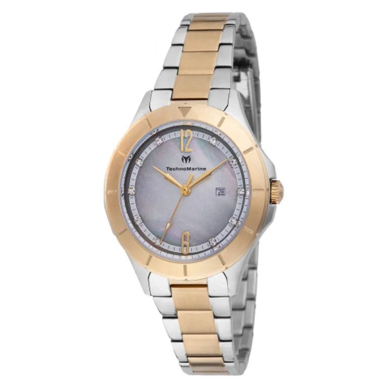 RELOJ TECHNOMARINE PARA DAMA ACERO TM-826004 LUNA
