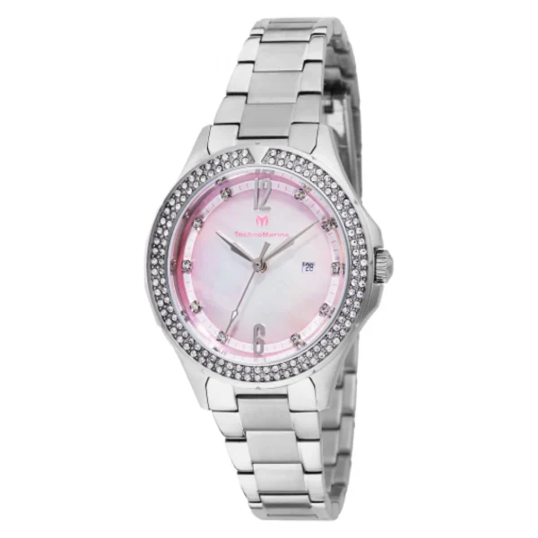 RELOJ TECHNOMARINE PARA DAMA ACERO TM-826013 LUNA