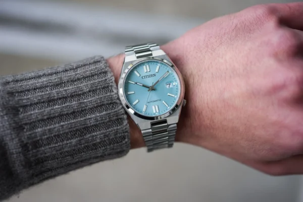 RELOJ CITIZEN TSUYOSA (NJ0200-50L)  AUTOMATICO AZUL - Imagen 3