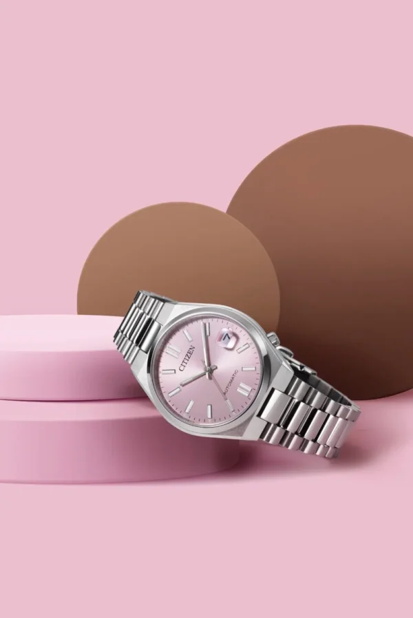 RELOJ CITIZEN TSUYOSA (NJ0200-50Z)  AUTOMATICO ROSA