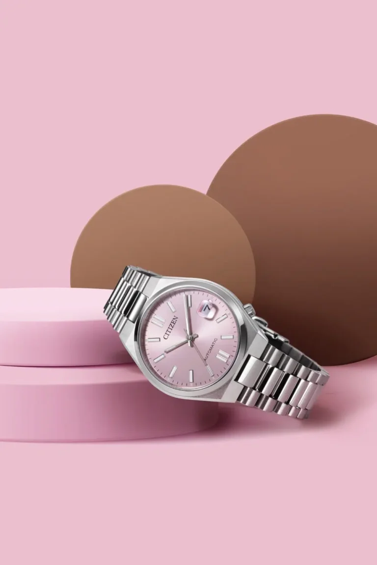 RELOJ CITIZEN TSUYOSA (NJ0200-50Z)  AUTOMATICO ROSA