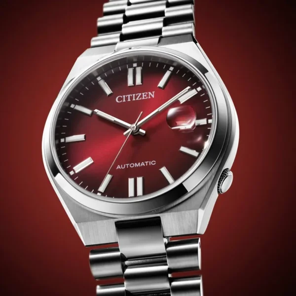 RELOJ CITIZEN TSUYOSA (NJ0150-56W)  AUTOMATICO ROJO - Imagen 2