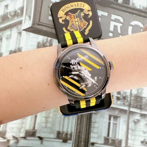 RELOJ FOSSIL DE EDICION LIMITADA (LE1159) HARRY POTTER HUFFLEPUFF - Imagen 8