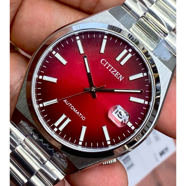 RELOJ CITIZEN TSUYOSA (NJ0150-56W)  AUTOMATICO ROJO - Imagen 4