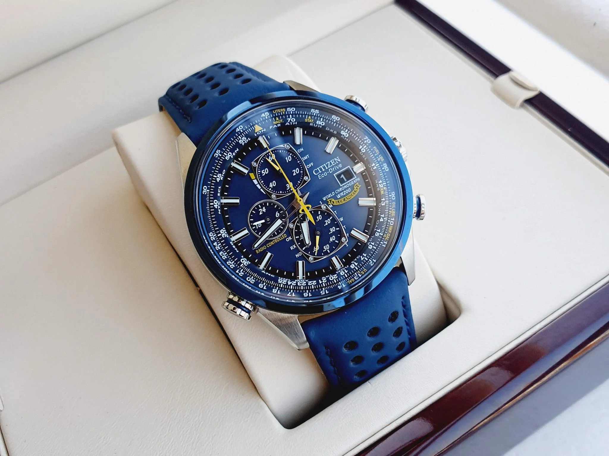 RELOJ CITIZEN (AT8020-03L) WORLD CHRONOGRAPH A-T 6 RELOJ CITIZEN (AT8020-03L) WORLD CHRONOGRAPH A-T - Imagen 6