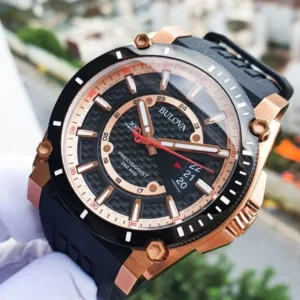 RELOJ BULOVA CLASSIC (98B152) PRECISIONIST RUBBER STRAP