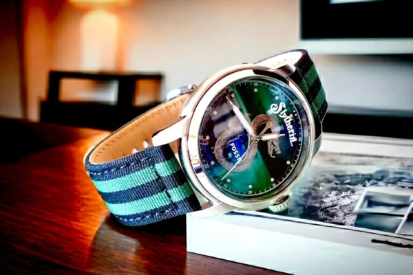 RELOJ FOSSIL DE EDICION LIMITADA (LE1161) HARRY POTTER SLYTHERIN HOGWARTS - Imagen 5