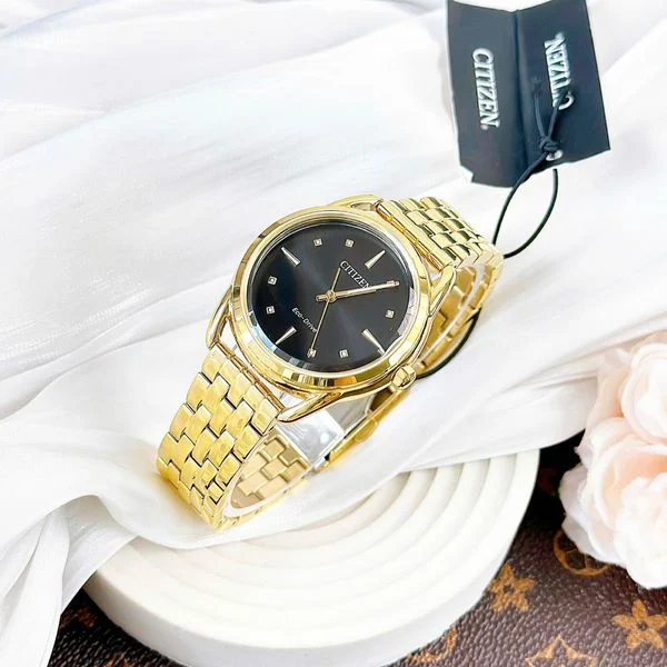 RELOJ CITIZEN (FE7092-50E) CLASICO ECO DRIVE RING
