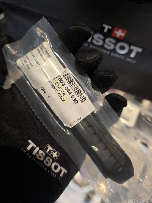 Correas Tissot T603044330 T-Touch Connect Solar Rubber Black